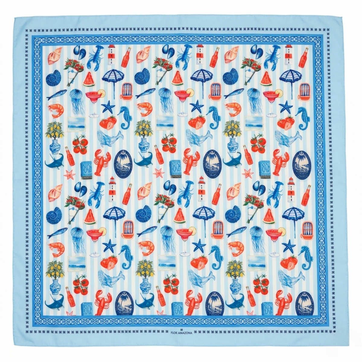 MAR SCARF Flor Amazona Colombia