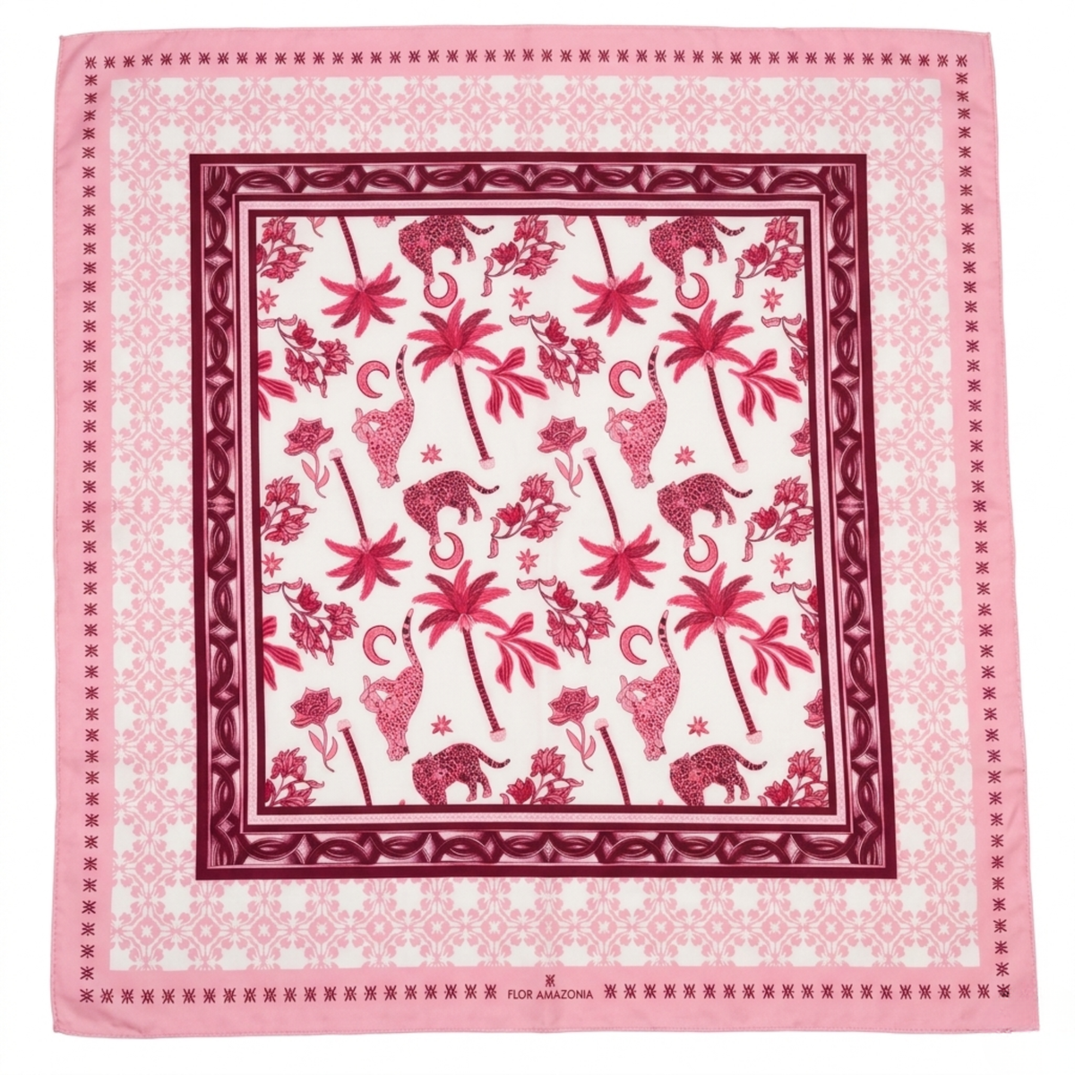 PANTHER PINK SCARF Flor Amazona Colombia