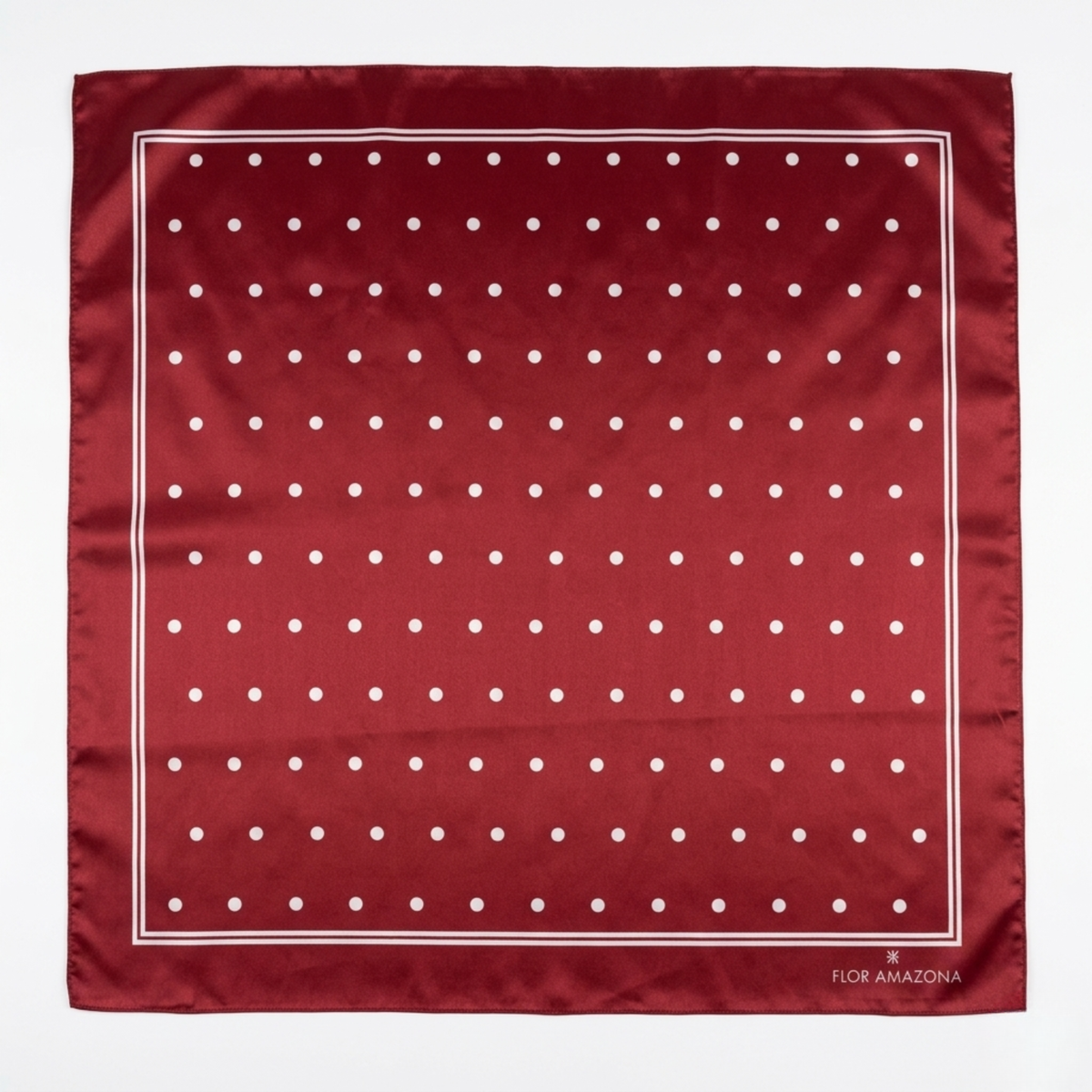 POLKA DOLTS CHERRY SCARF Flor Amazona Colombia