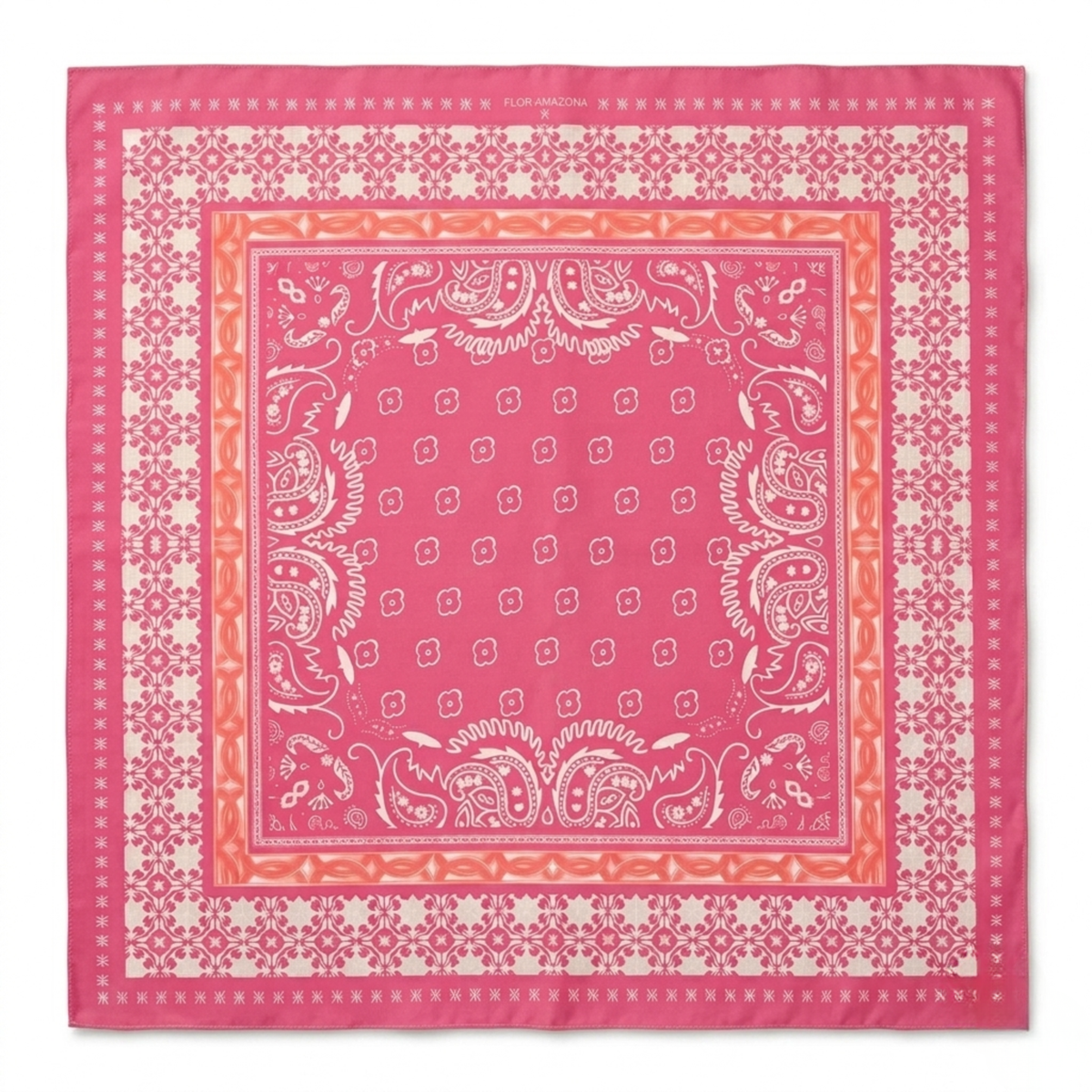 BANDANA PINK SCARF Flor Amazona Colombia