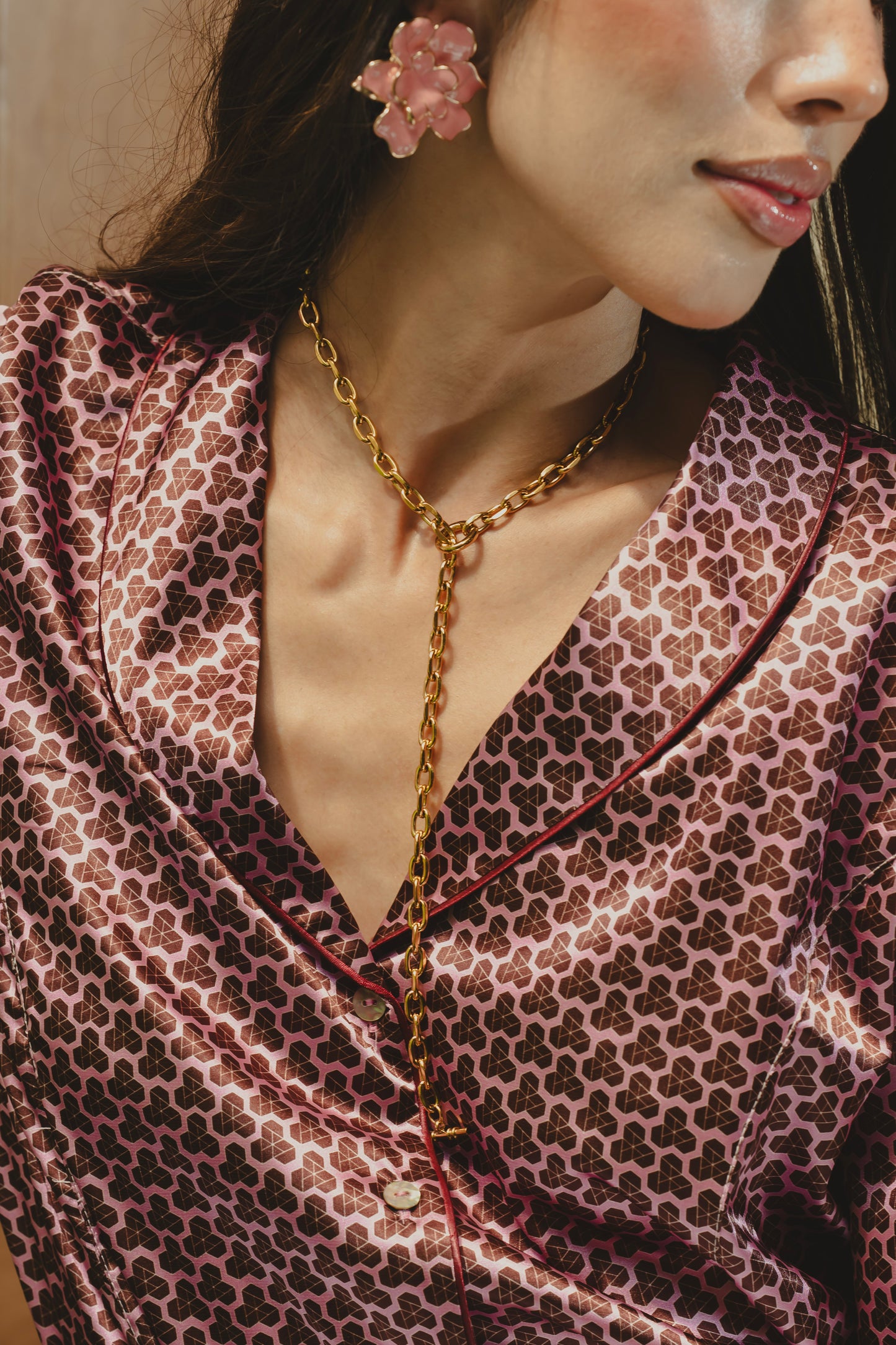 MAXI CHAIN NECKLACE Flor Amazona Colombia