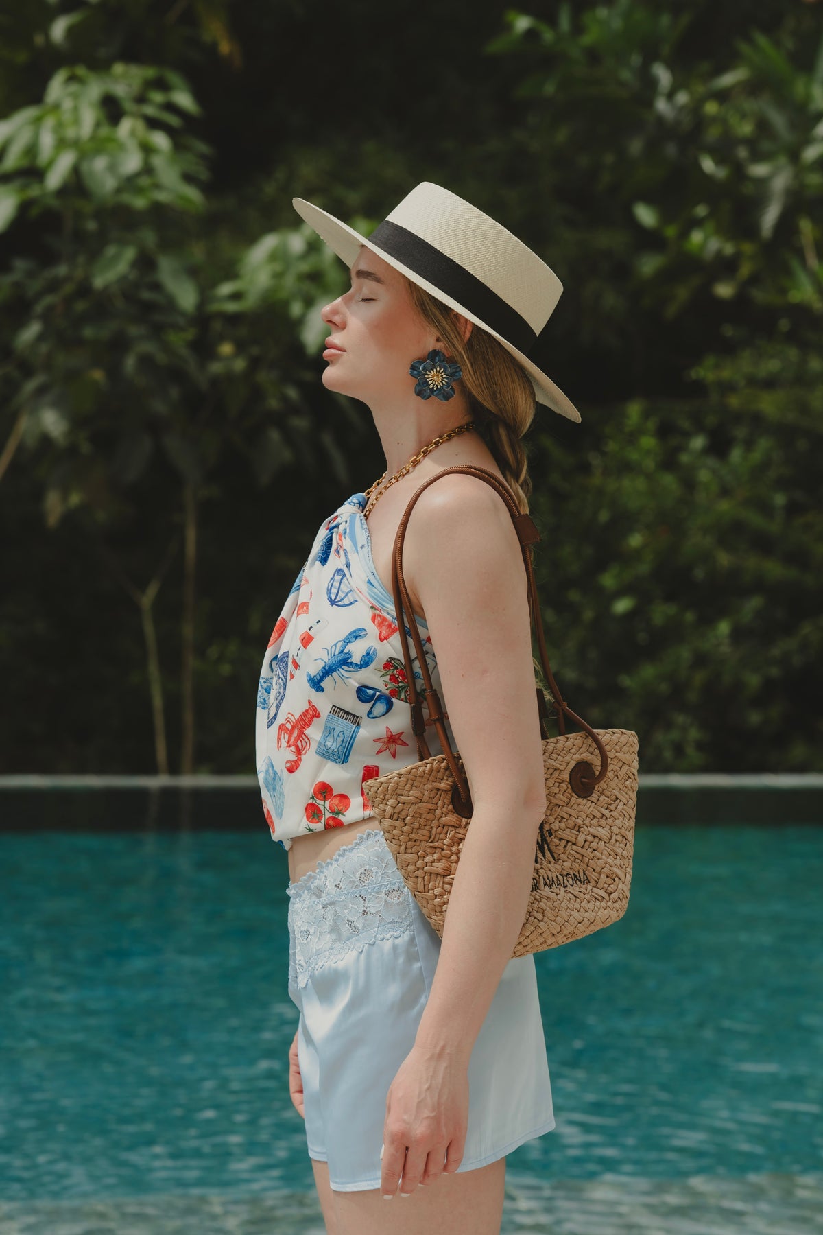 MAR BEACH WRAP Flor Amazona Colombia