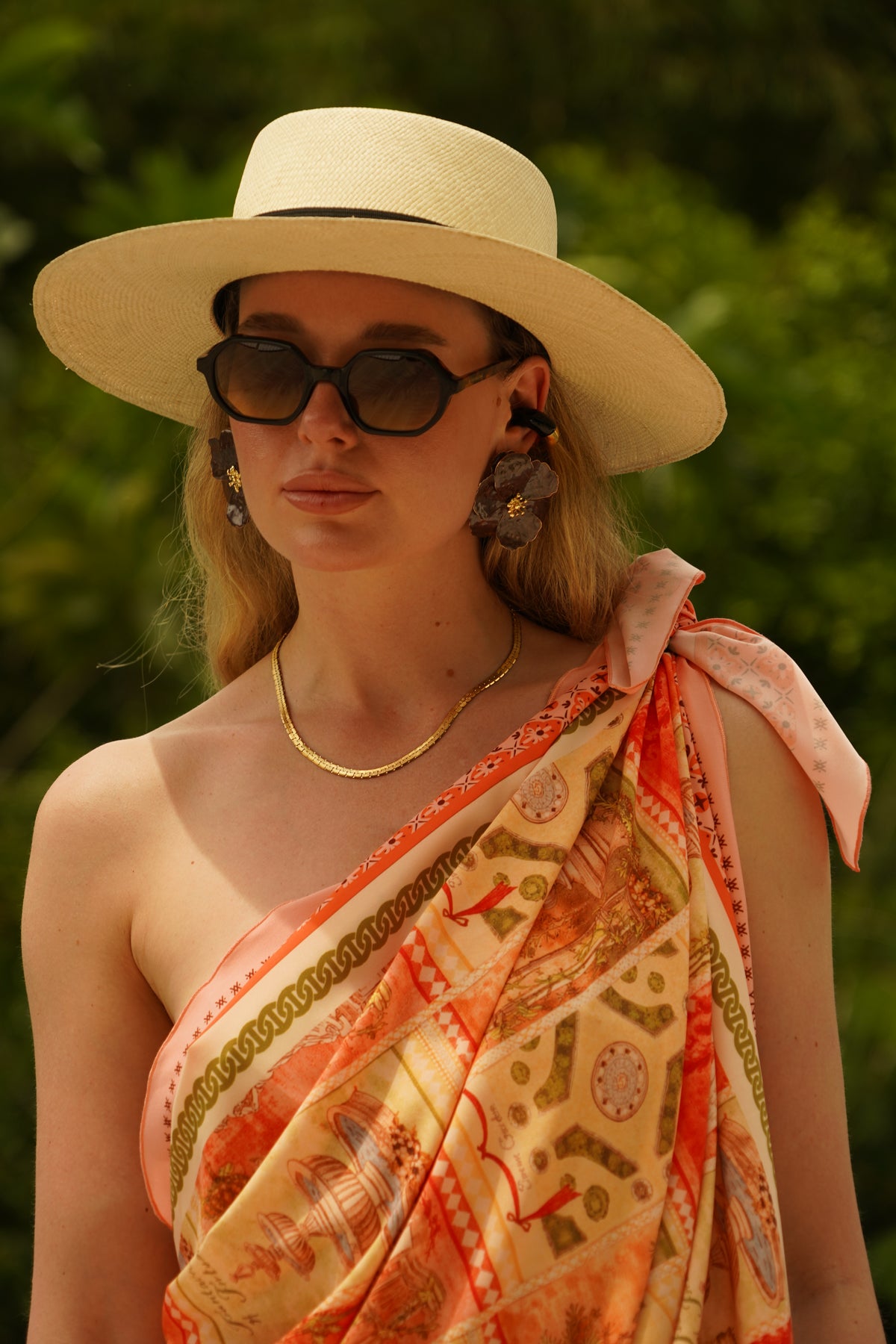 TOSCANA BEACH WRAP Flor Amazona Colombia