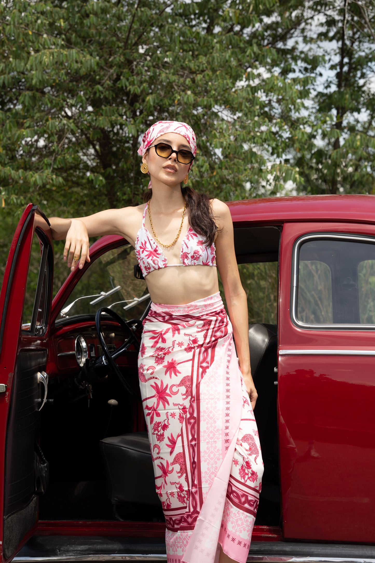 BIKINI PANTHER PINK Flor Amazona Colombia