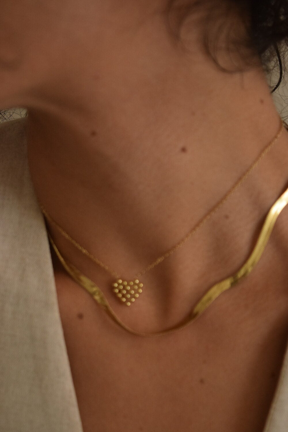 Snake Necklace Flor Amazona Colombia