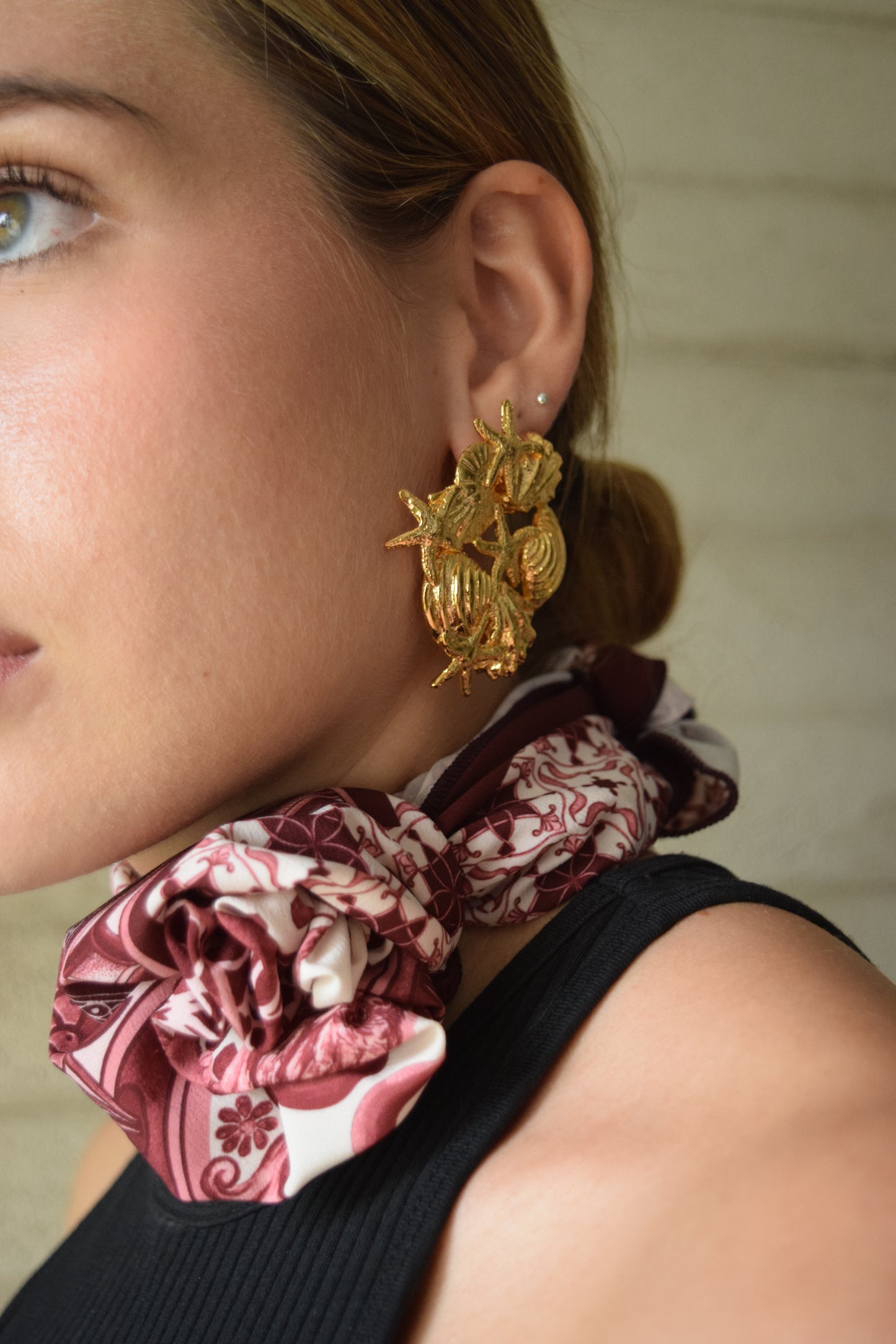 Azulejos Vinotinto Scarf Flor Amazona Colombia