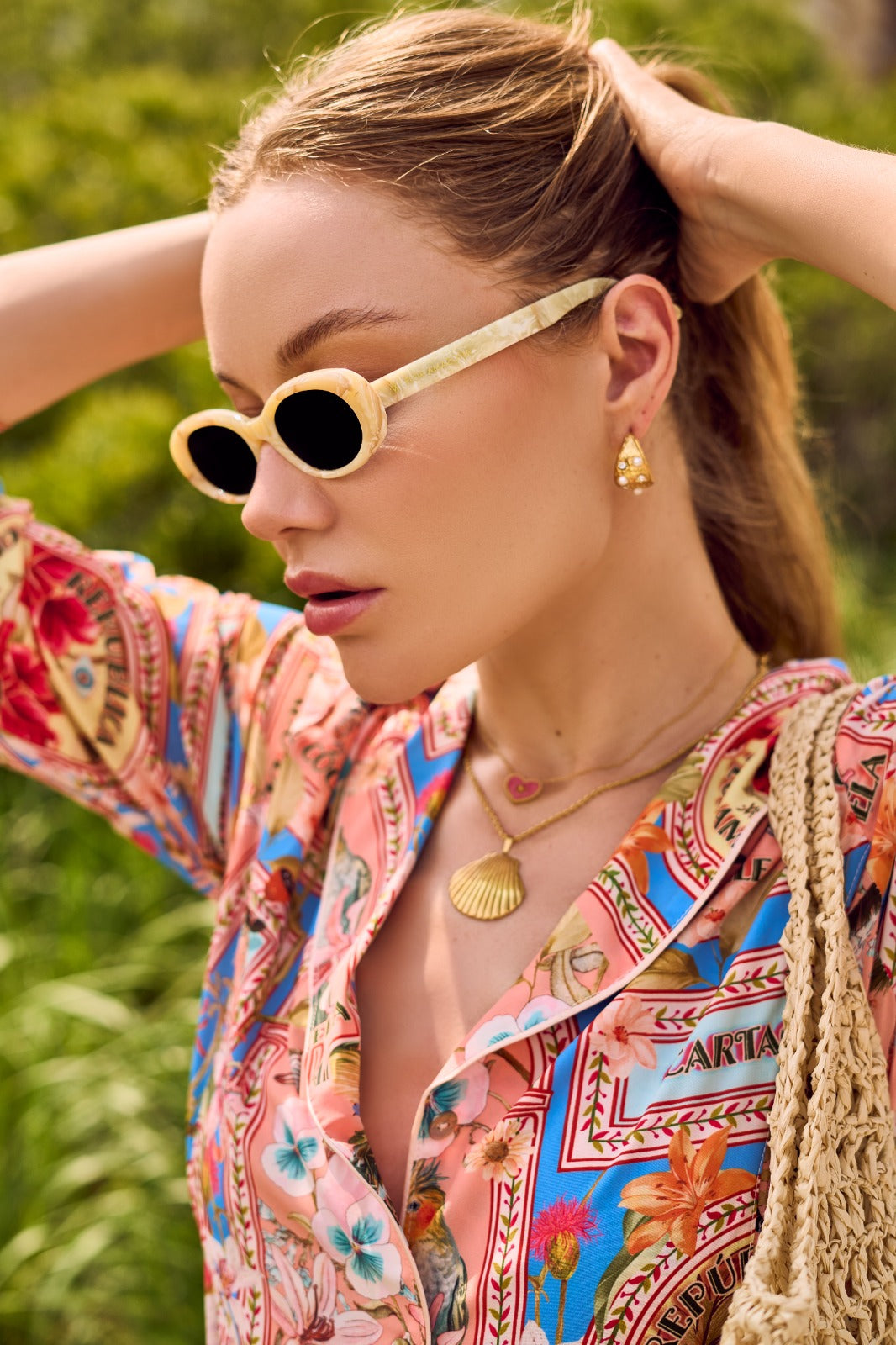 HANNA MARFIL SUNGLASSES Flor Amazona Colombia