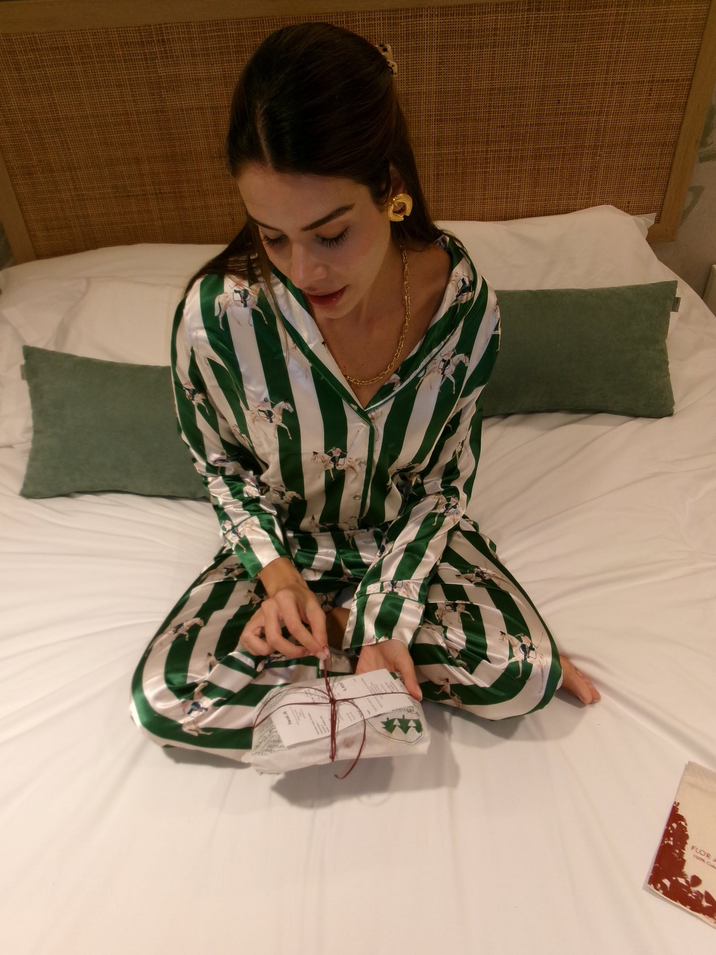 POLO GREEN PJ SET Flor Amazona Colombia