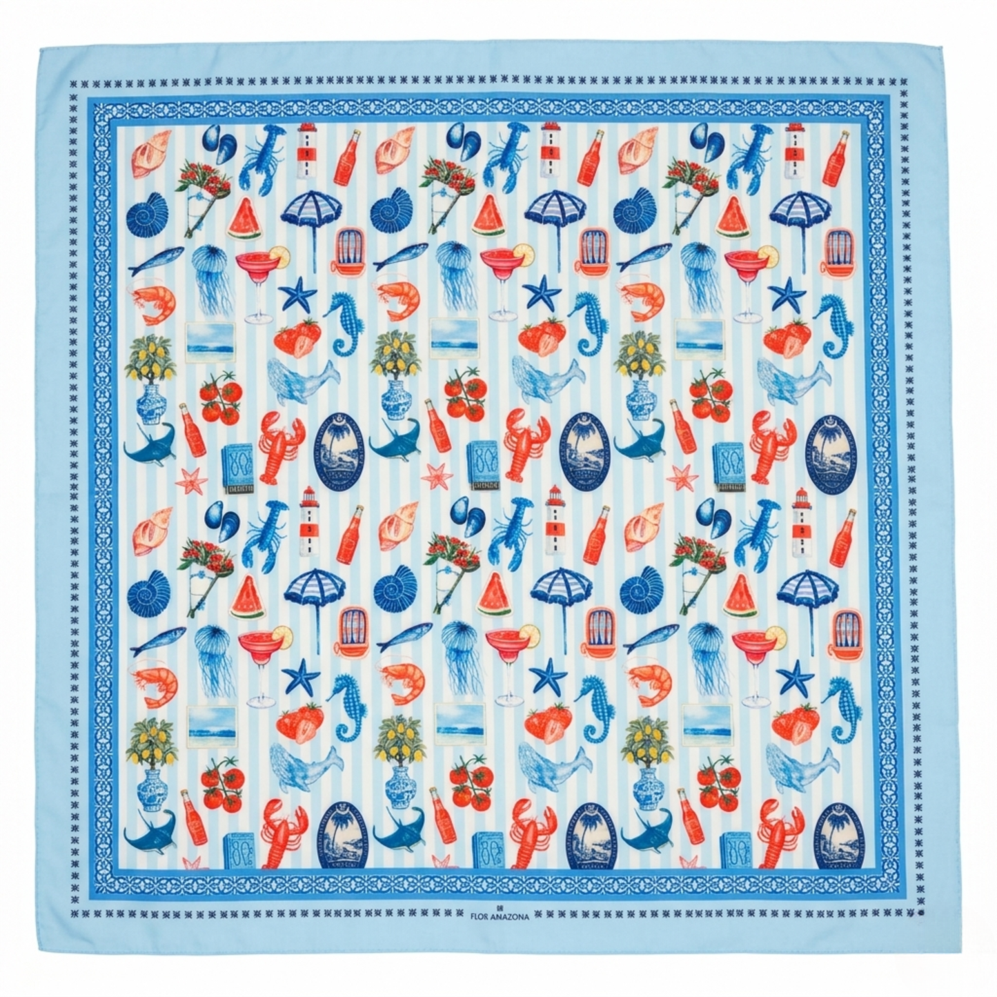 MAR SCARF Flor Amazona Colombia