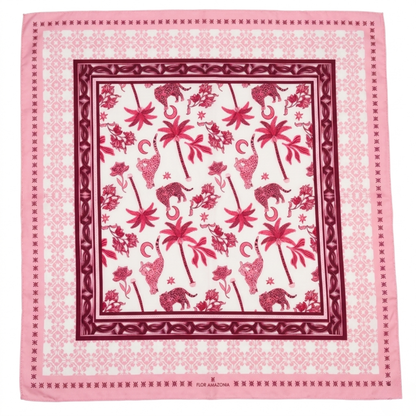 PANTHER PINK SCARF Flor Amazona Colombia