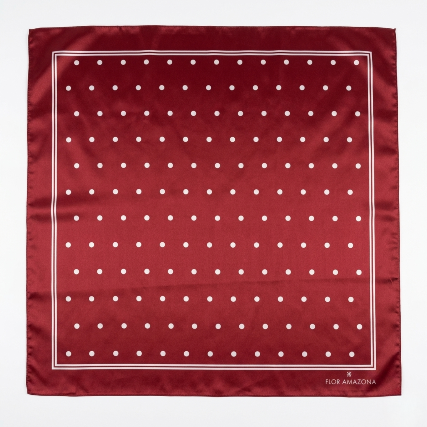 POLKA DOLTS CHERRY SCARF Flor Amazona Colombia