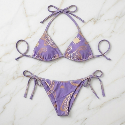 BIKINI JAGUAR LAVANDA Flor Amazona Colombia