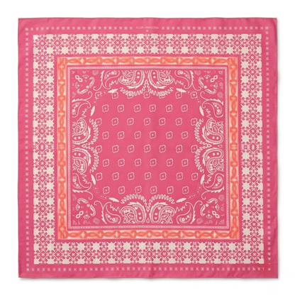 BANDANA PINK SCARF Flor Amazona Colombia