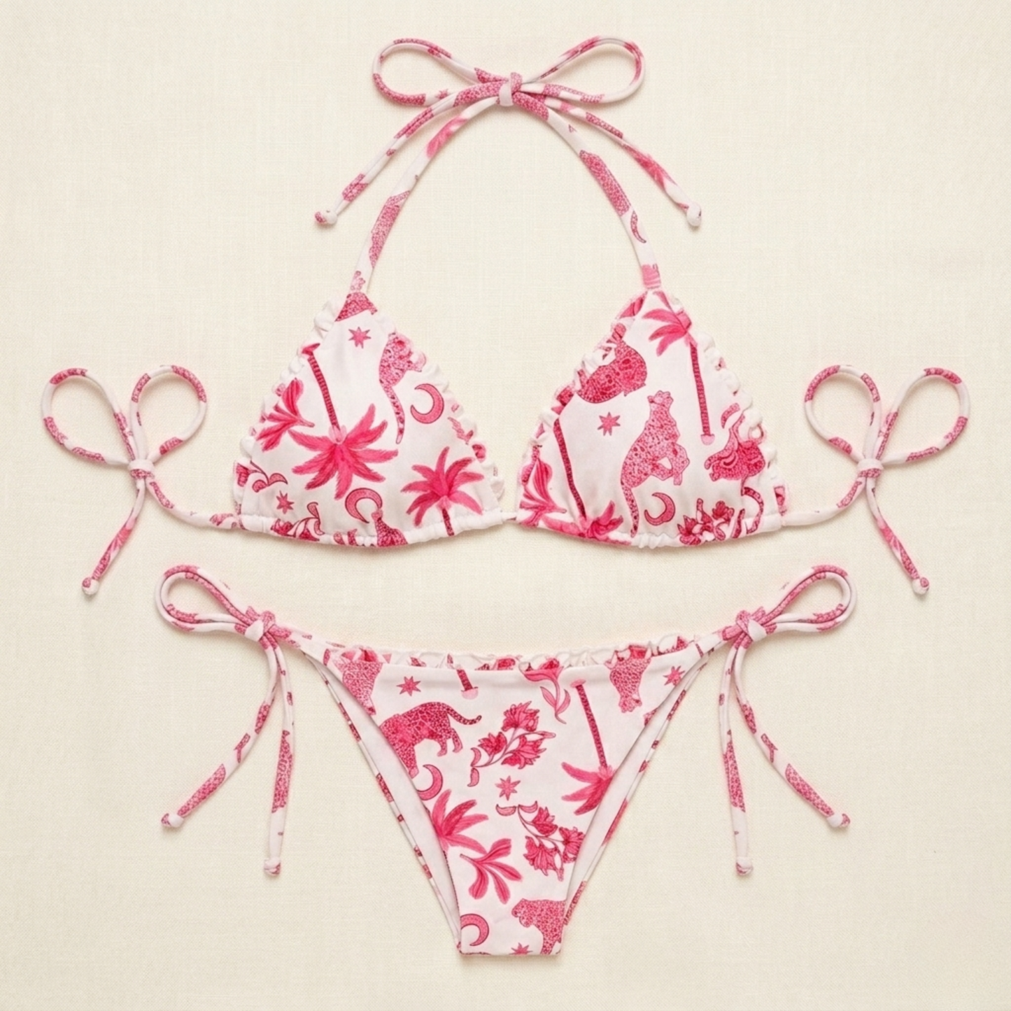 BIKINI PANTHER PINK Flor Amazona Colombia