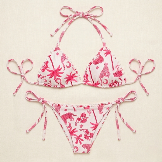 BIKINI PANTHER PINK Flor Amazona Colombia