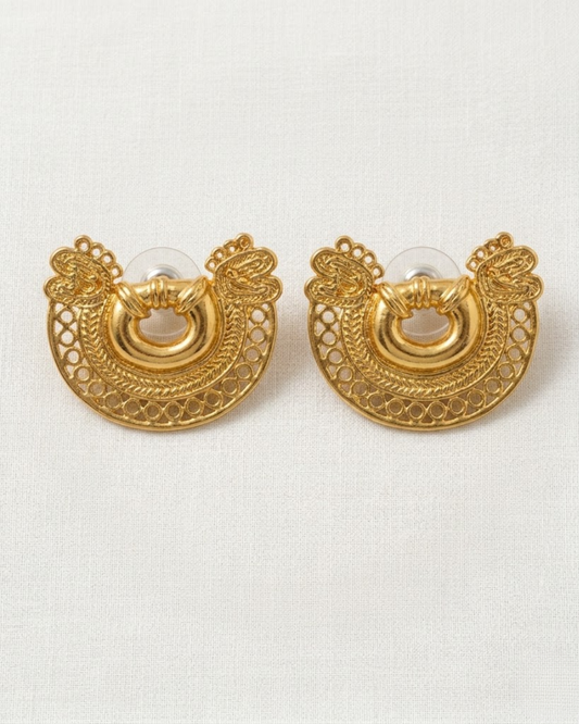 BUTTERFLY MACONDO EARRINGS Flor Amazona Colombia