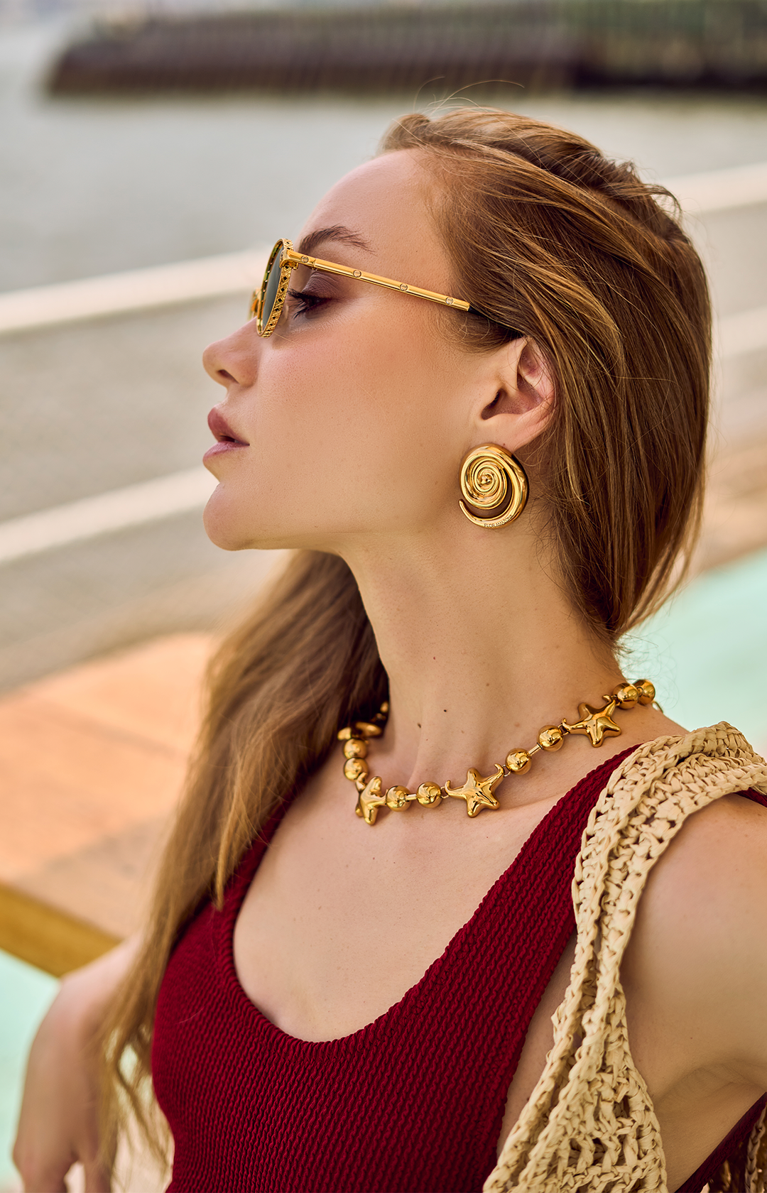 ARABESCO EARRINGS Flor Amazona Colombia