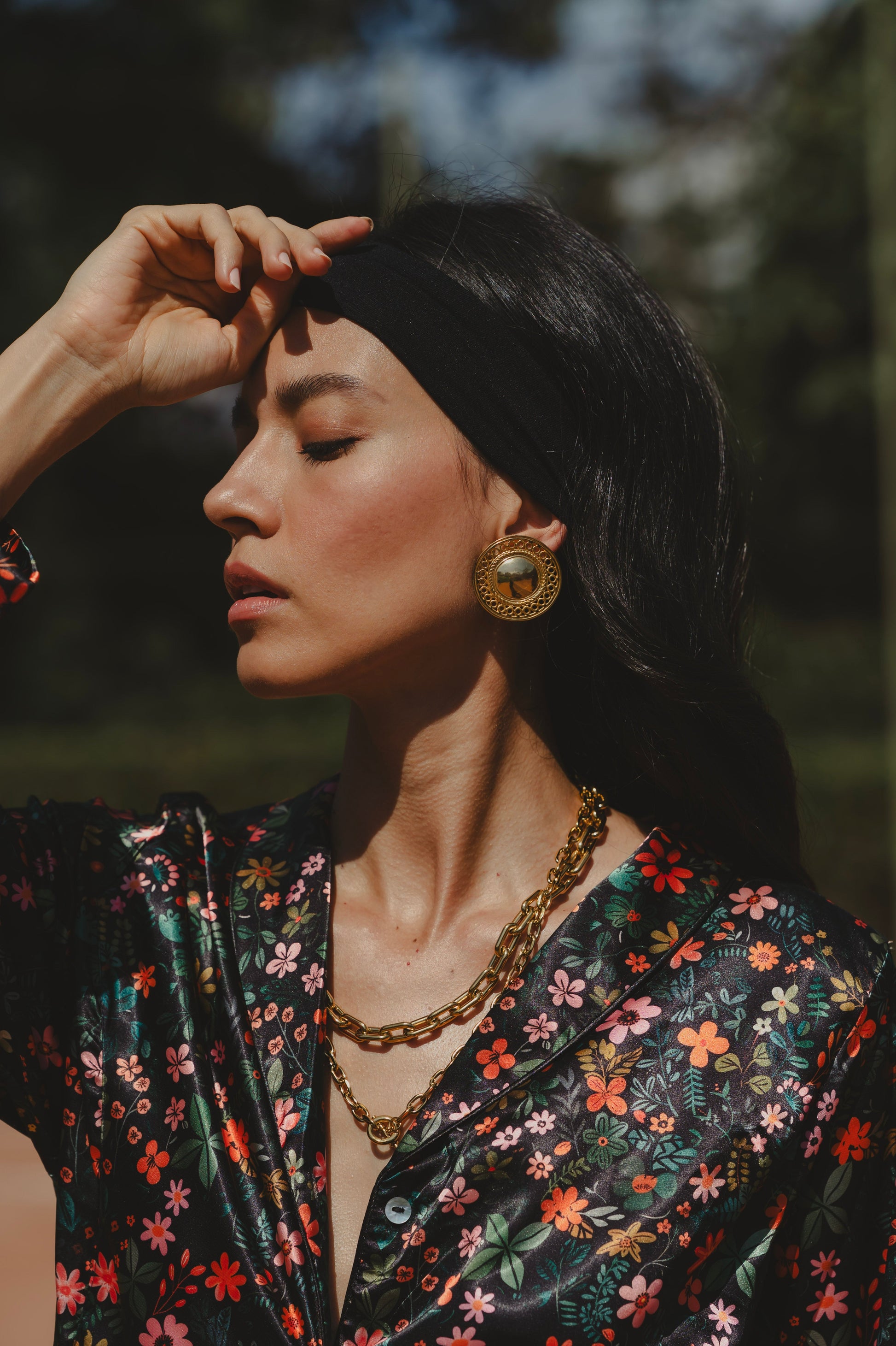 ARETES MACONDO Flor Amazona Colombia