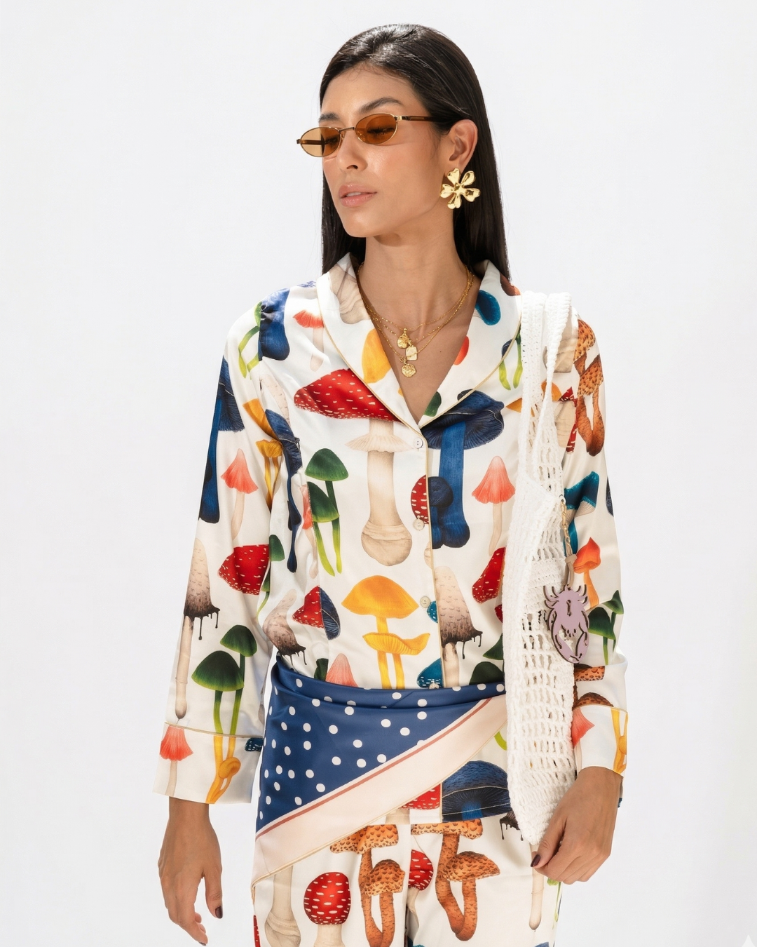 MUSHROOM COLORS PJ SET Flor Amazona Colombia