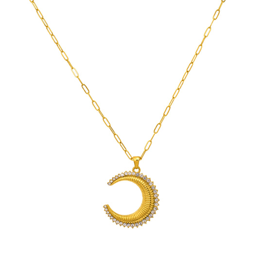 MOON NECKLACE Flor Amazona Colombia