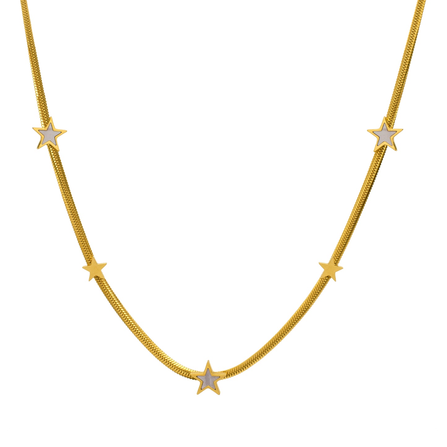 SNAKE AND STAR NECKLACE Flor Amazona Colombia