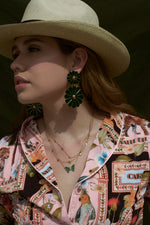Green Butterfly Necklace