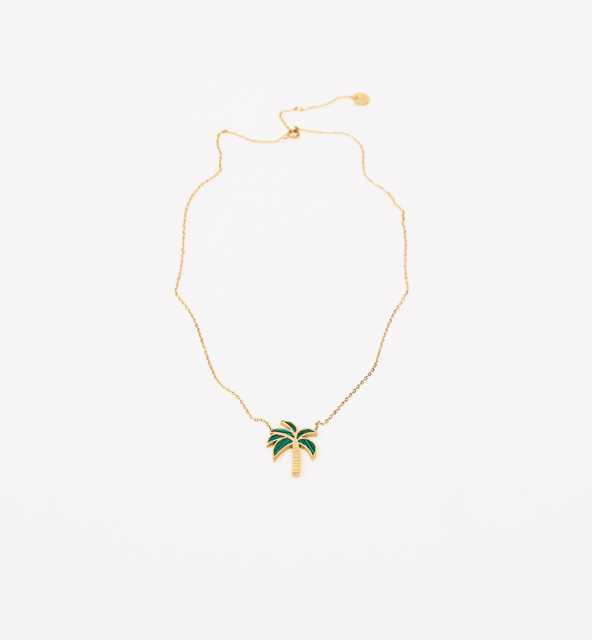 Green Palm Necklace