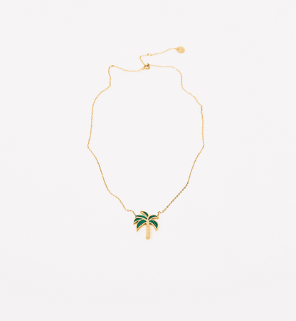 Green Palm Necklace