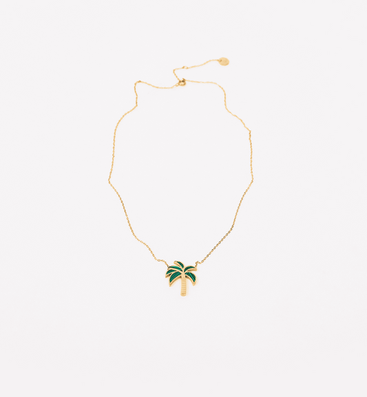 Green Palm Necklace