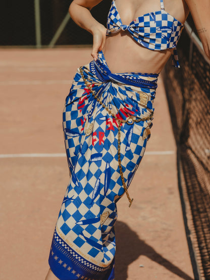 SARDINAS BEACH WRAP Flor Amazona Colombia