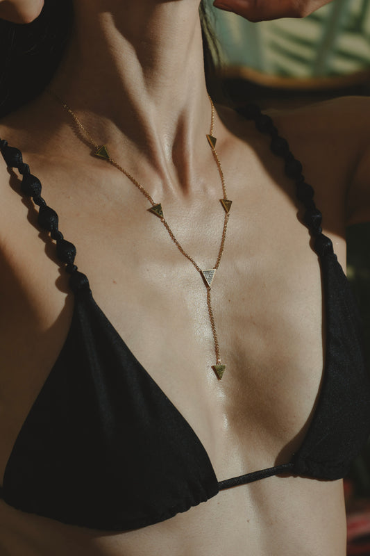 ORTUNA NECKLACE Flor Amazona Colombia