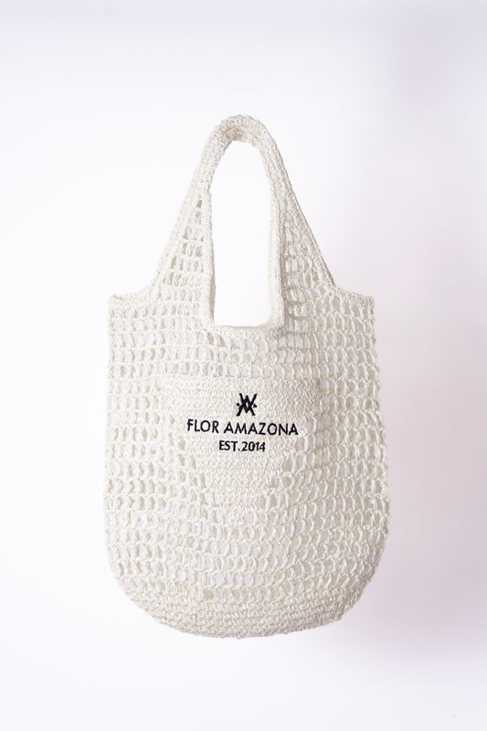 SUMMER BAG WHITE Flor Amazona Colombia