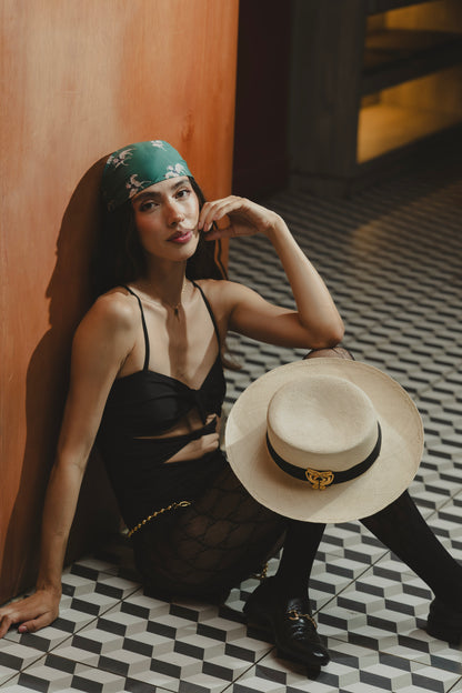 Tennis Racquet Necklace Flor Amazona Colombia