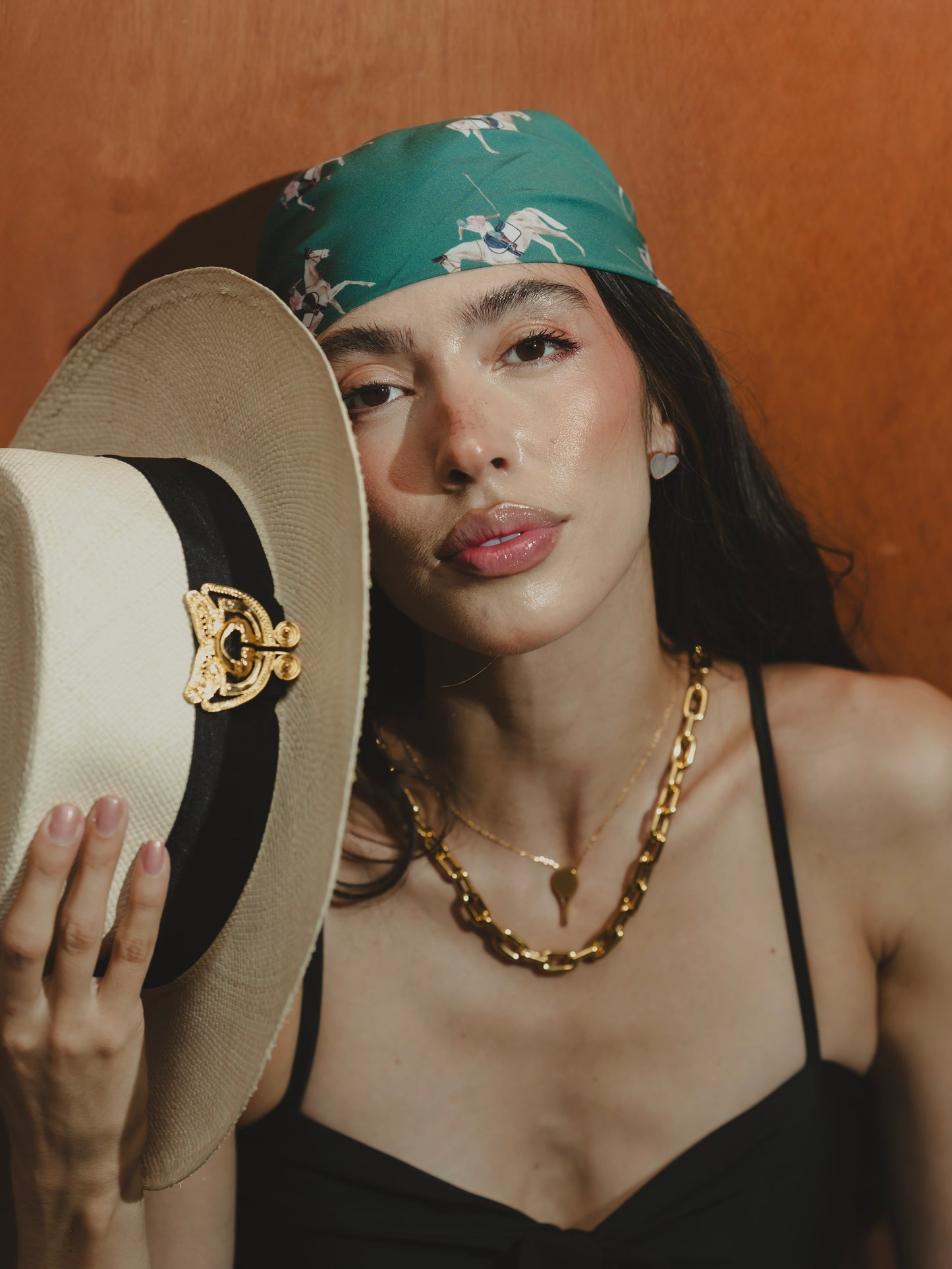 Tennis Racquet Necklace Flor Amazona Colombia