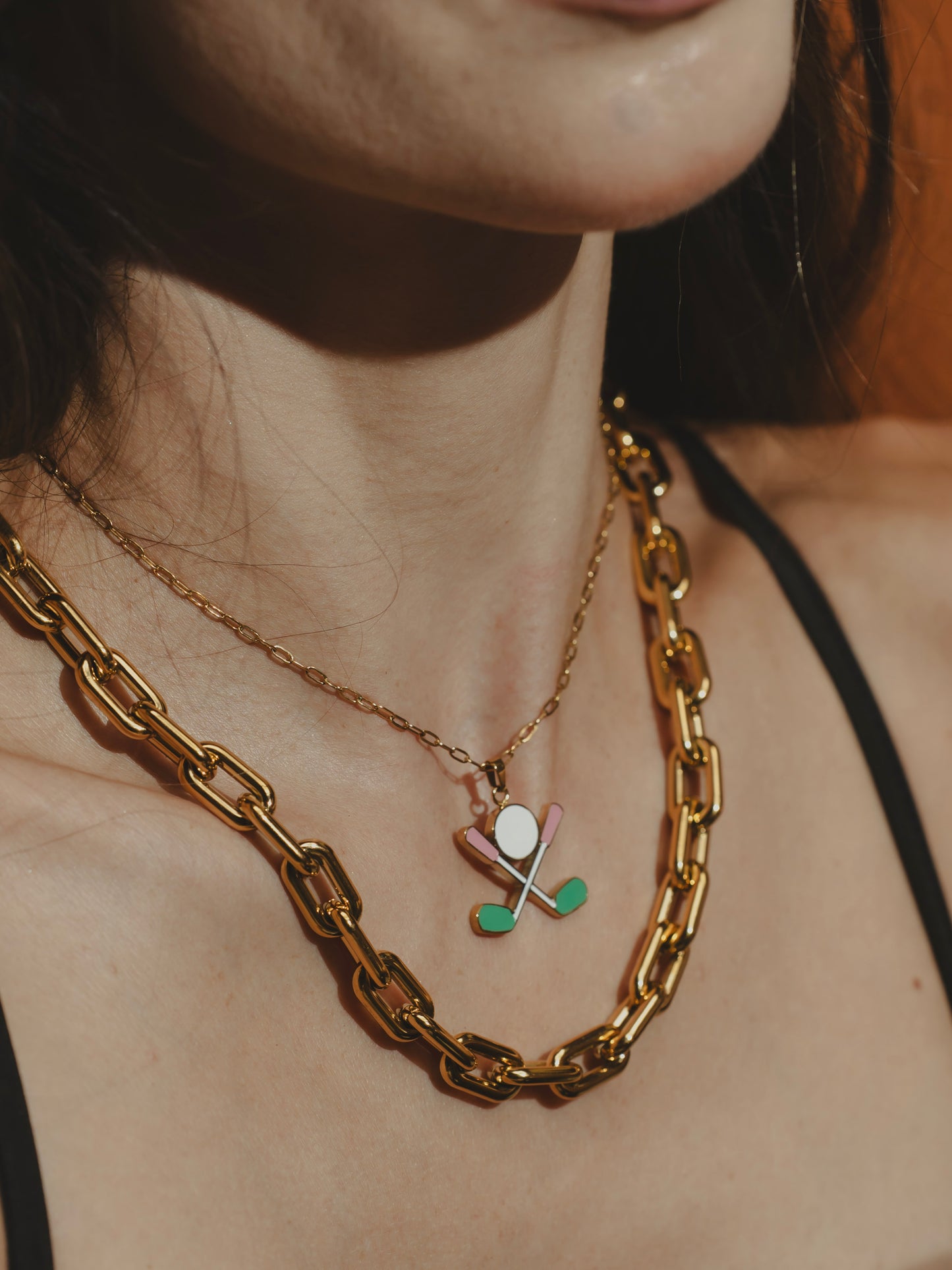 GOLF PRO NECKLACE Flor Amazona Colombia