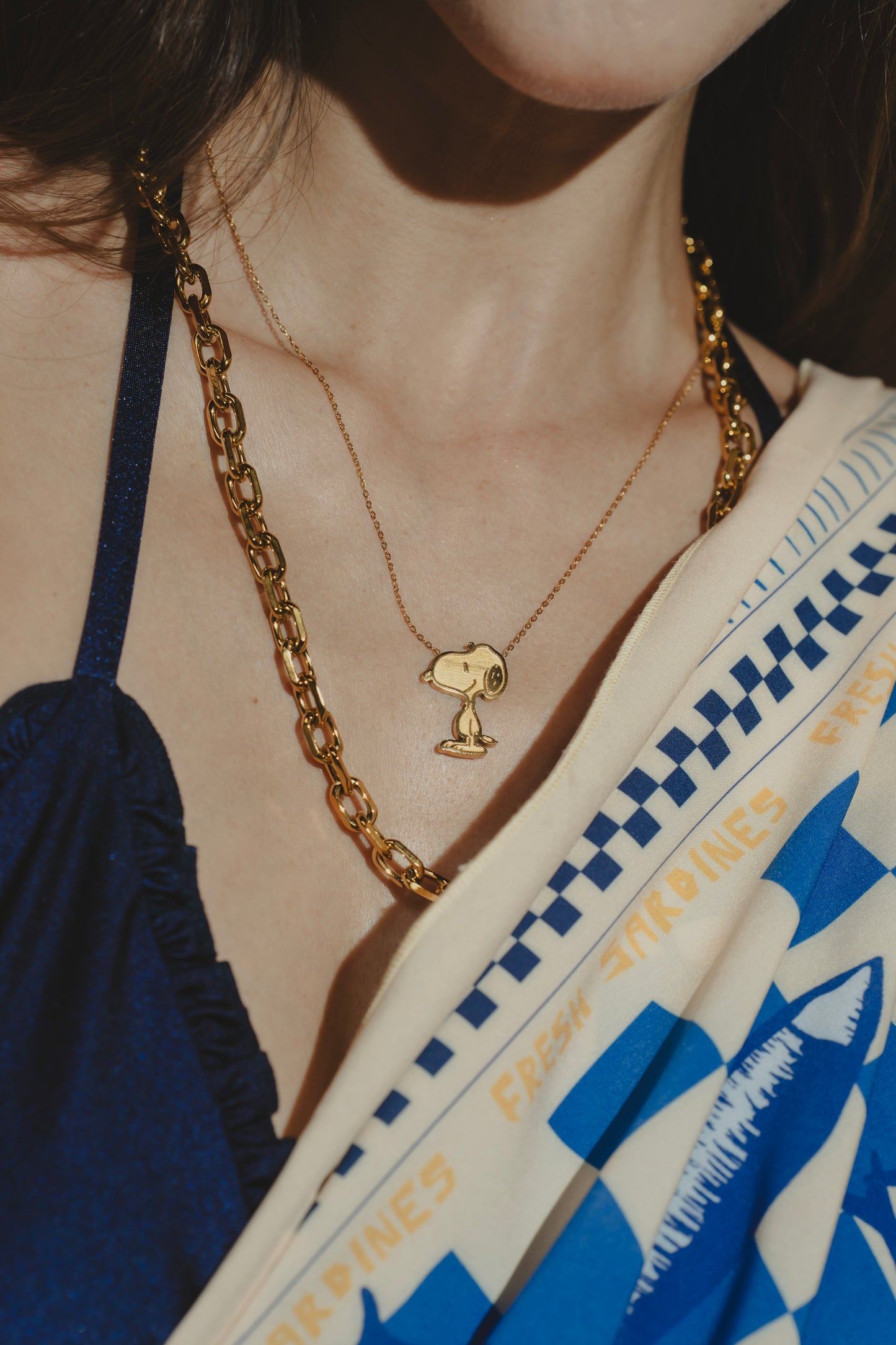 SNOOPY NECKLACE Flor Amazona Colombia