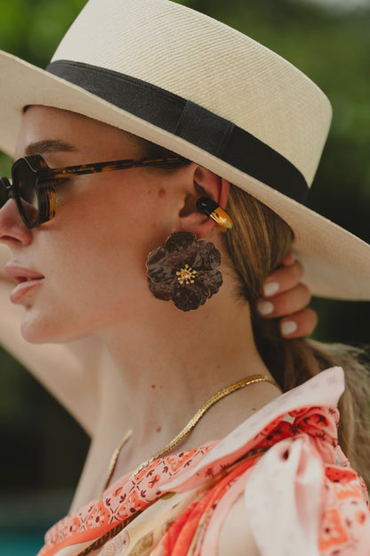EARCUFFS Flor Amazona Colombia