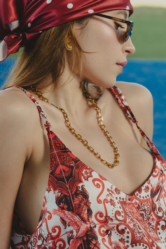 ALMA NECKLACE Flor Amazona Colombia