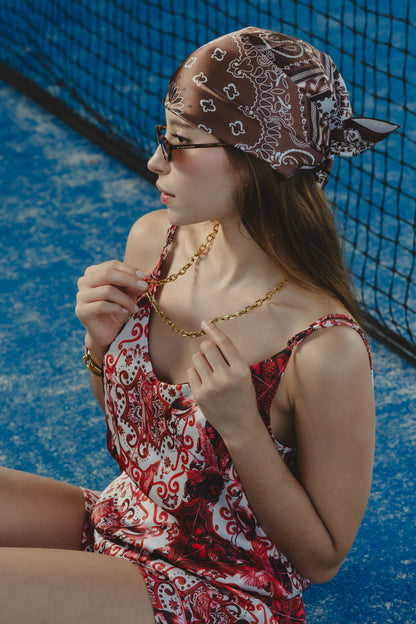 MOCCA SCARF Flor Amazona Colombia