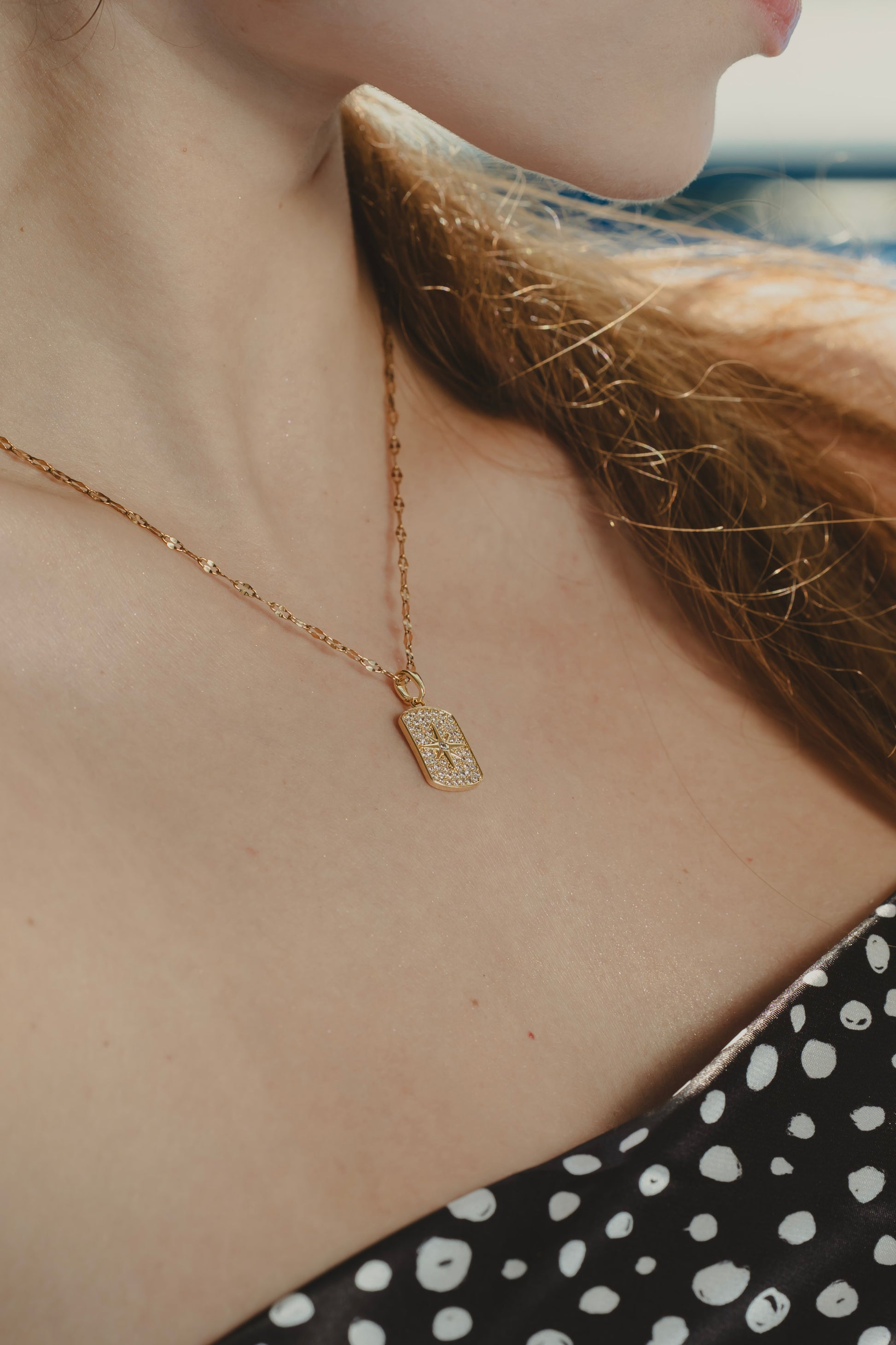 ESTRELLA DE LA FORTUNA NECKLACE Flor Amazona Colombia