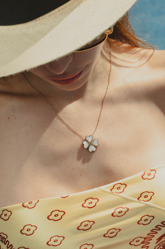 EVERLASTING NECKLACE Flor Amazona Colombia