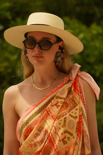 TOSCANA BEACH WRAP Flor Amazona Colombia
