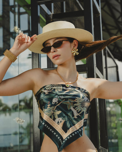 SELVA OSCURA SCARF Flor Amazona Colombia