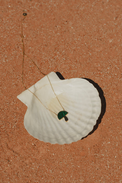 MAGIC MUSHROOM NECKLACE Flor Amazona Colombia