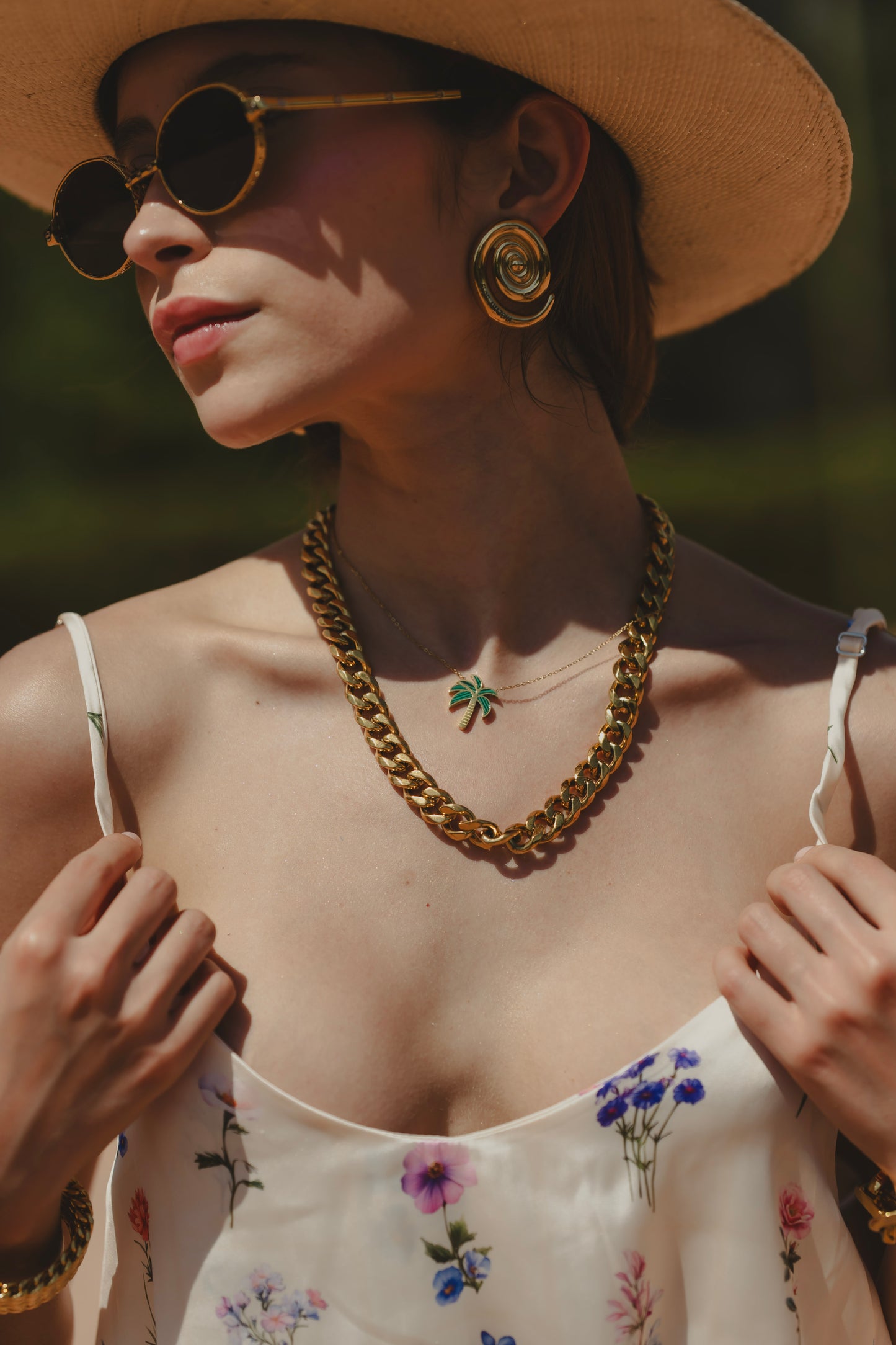 URSULA NECKLACE Flor Amazona Colombia