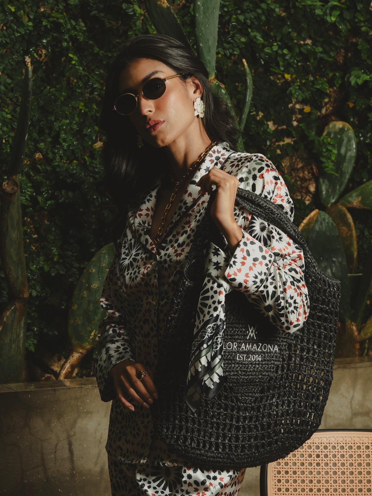 DON RAMON SCARF Flor Amazona Colombia