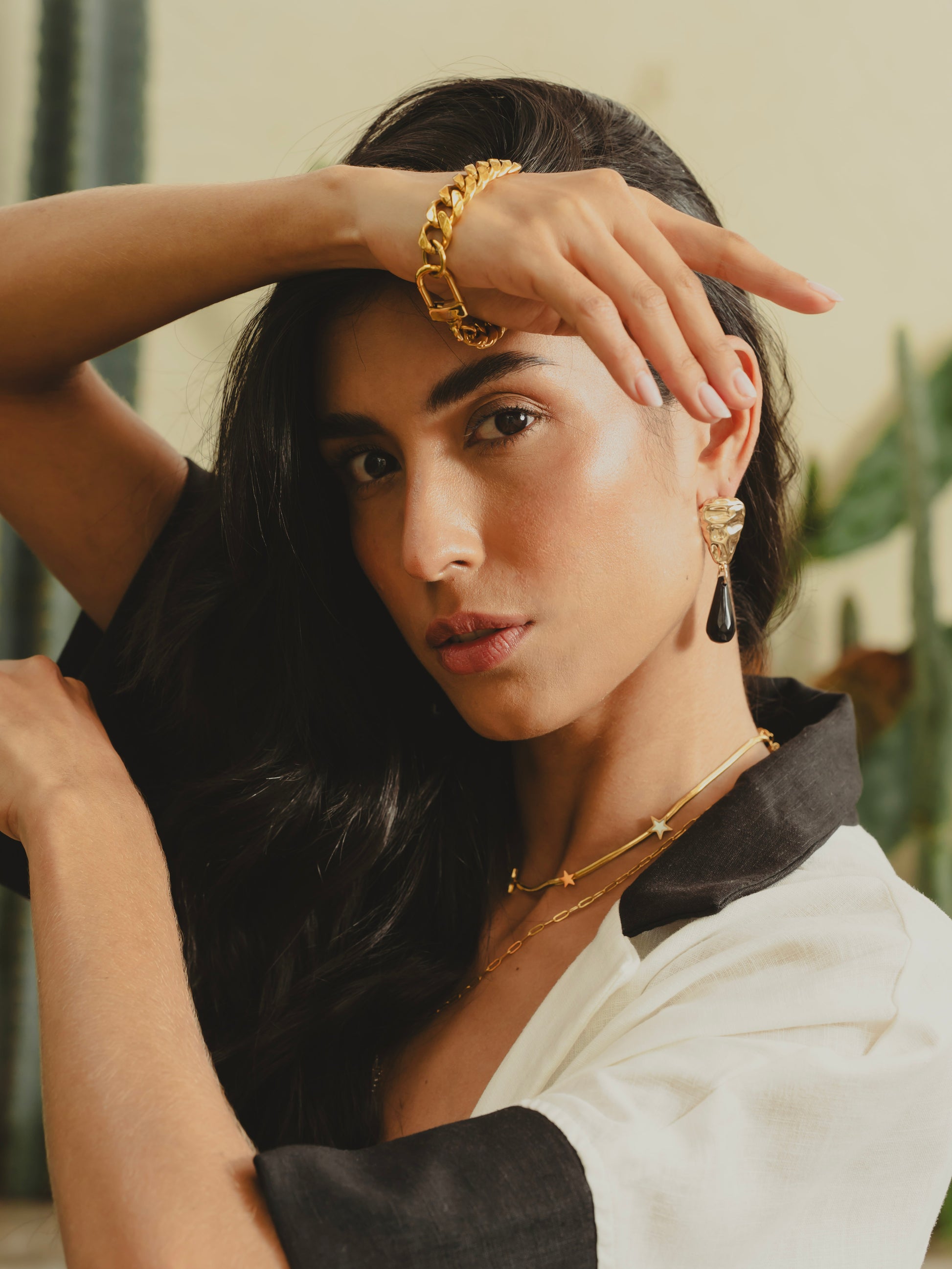 SNAKE AND STAR NECKLACE Flor Amazona Colombia