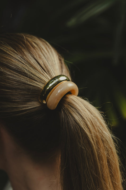 HAIR BUN DUO Flor Amazona Colombia