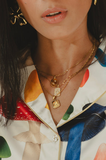 I`M SO LUCKY NECKLACE Flor Amazona Colombia