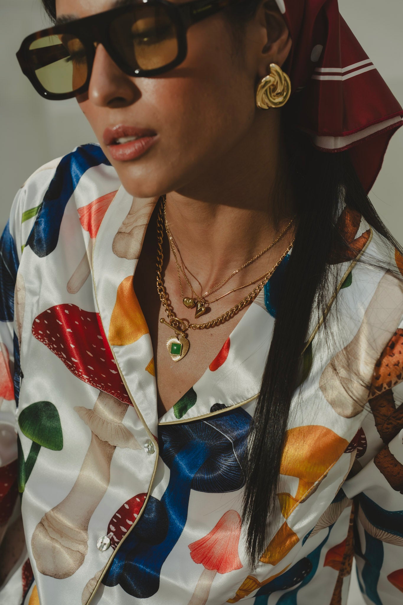 REINA JADE NECKLACE Flor Amazona Colombia